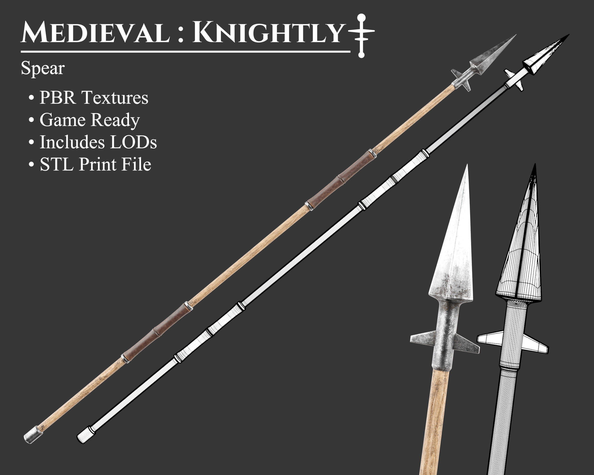 Medieval Collection Knightly Ranged Weapons _11