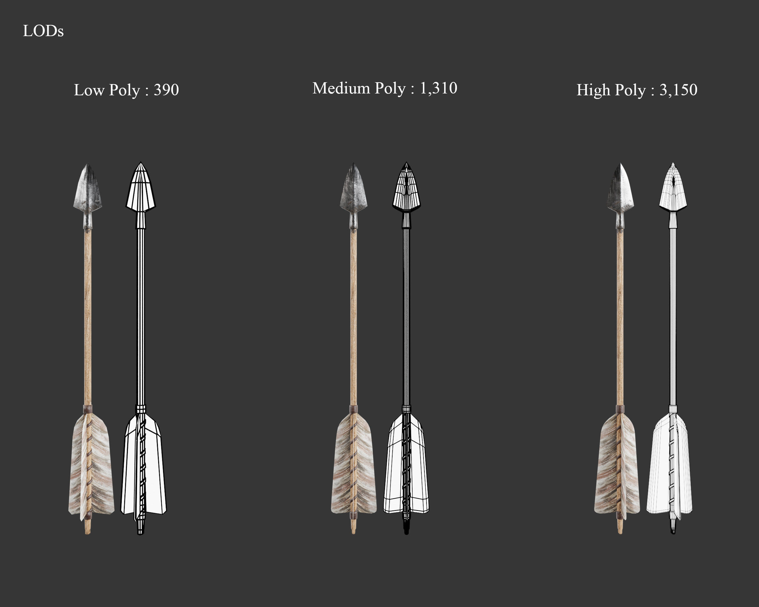 Medieval Collection Knightly Ranged Weapons _9