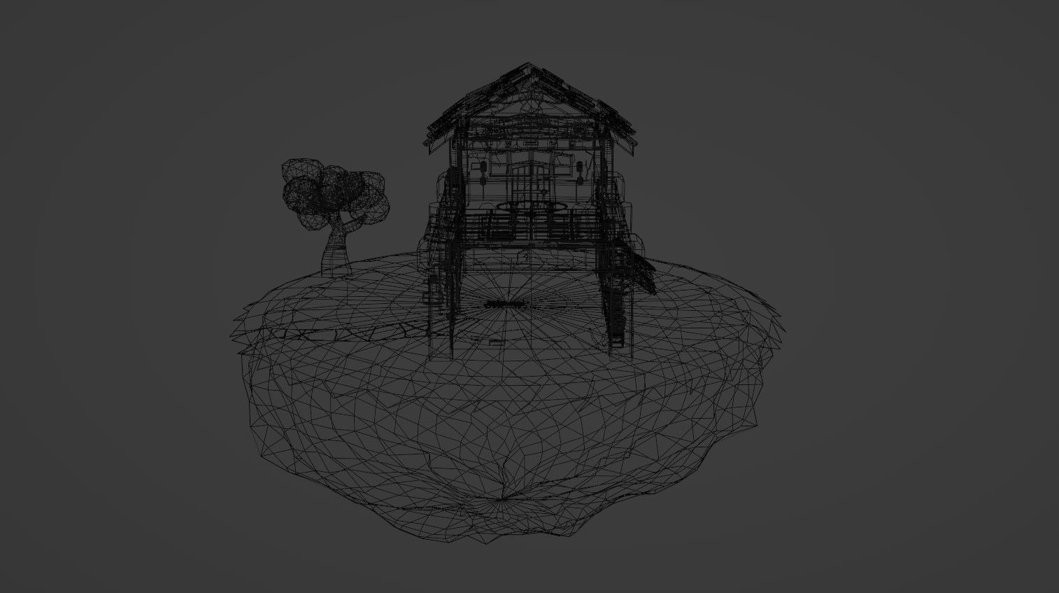 Medieval Building 3D model_15