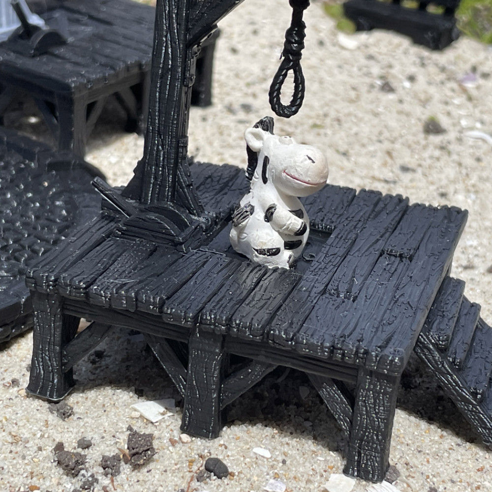 Gallows by Gracewindale 3D print model_1