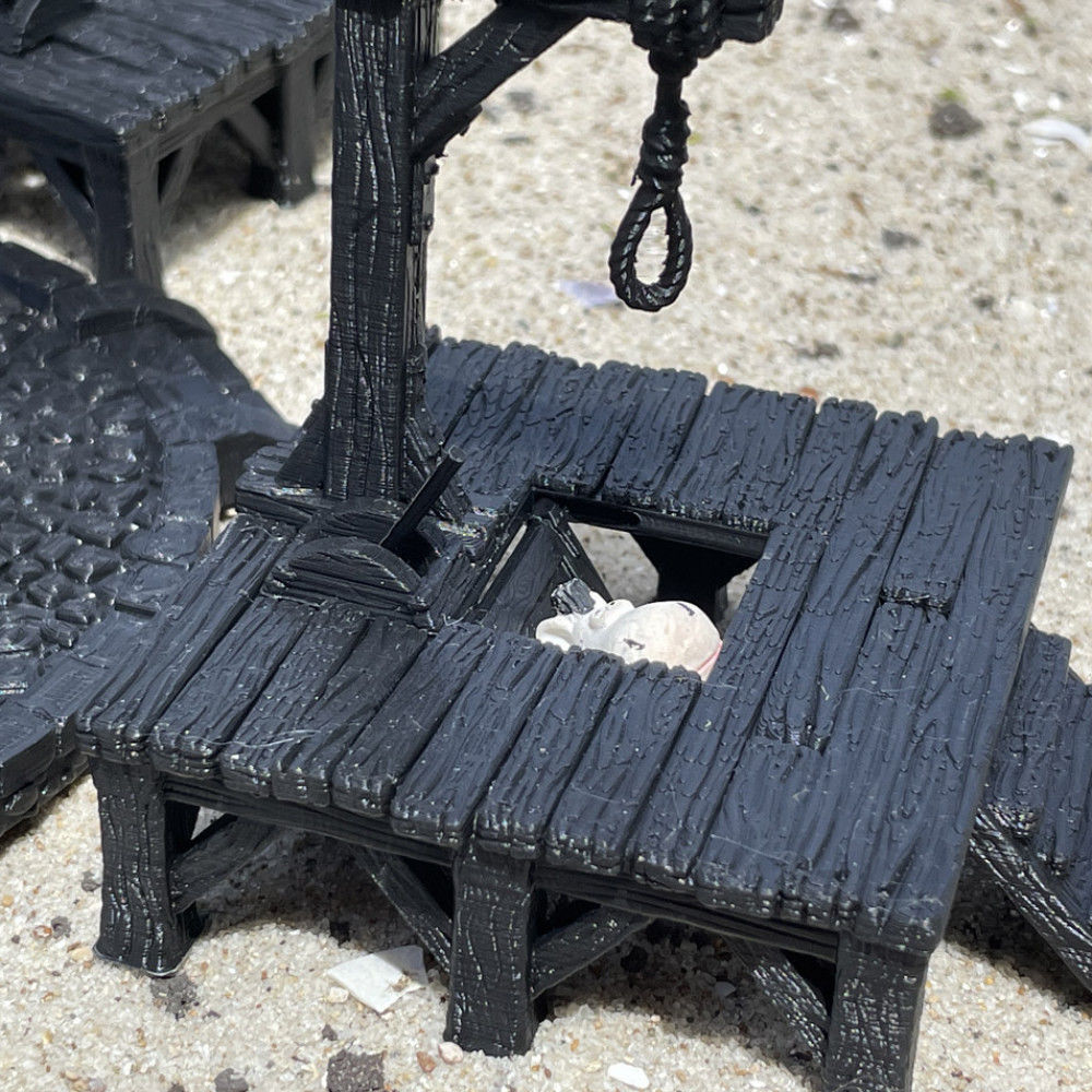 Gallows by Gracewindale 3D print model_2