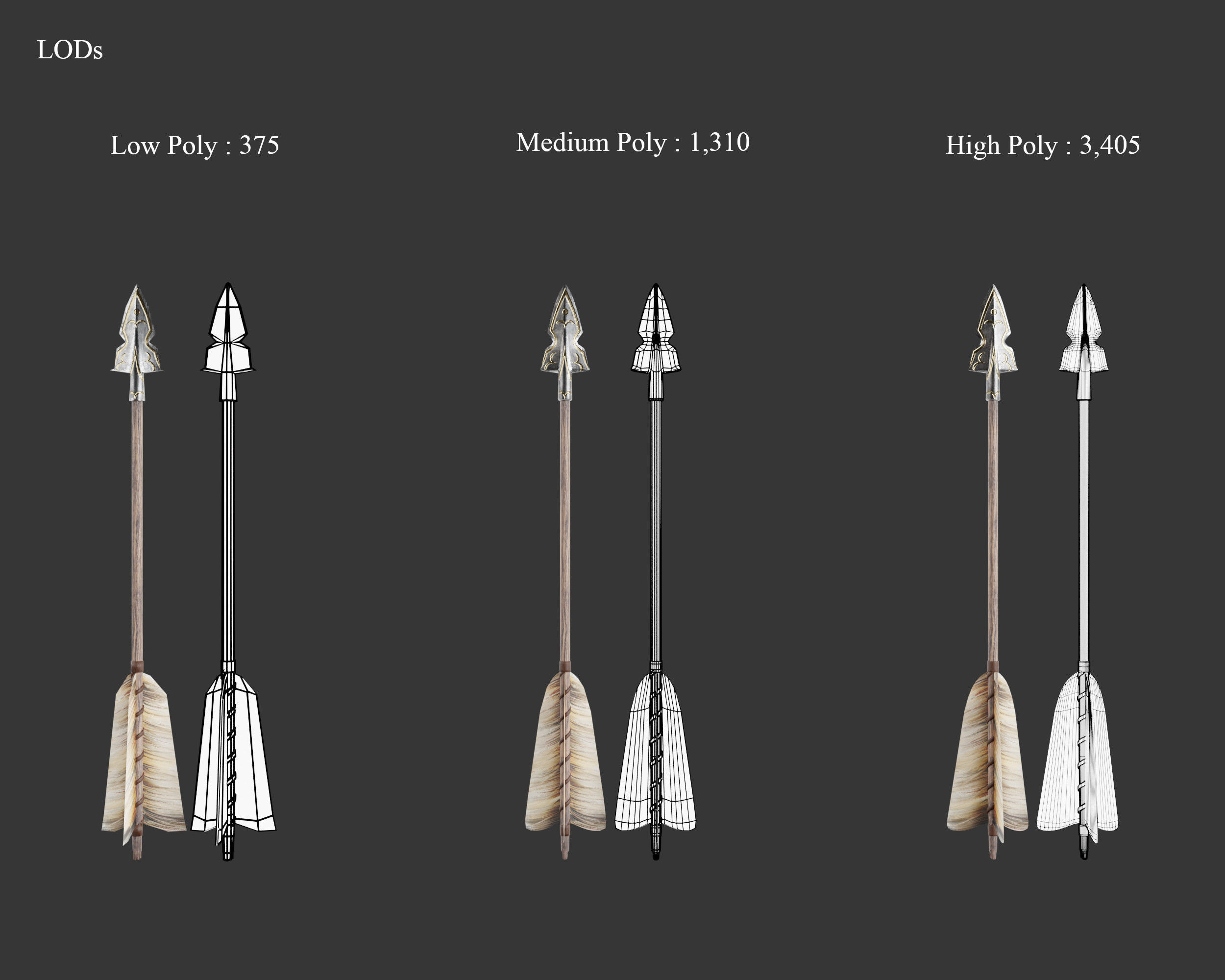 Medieval Collection Noble Ranged Weapons _9