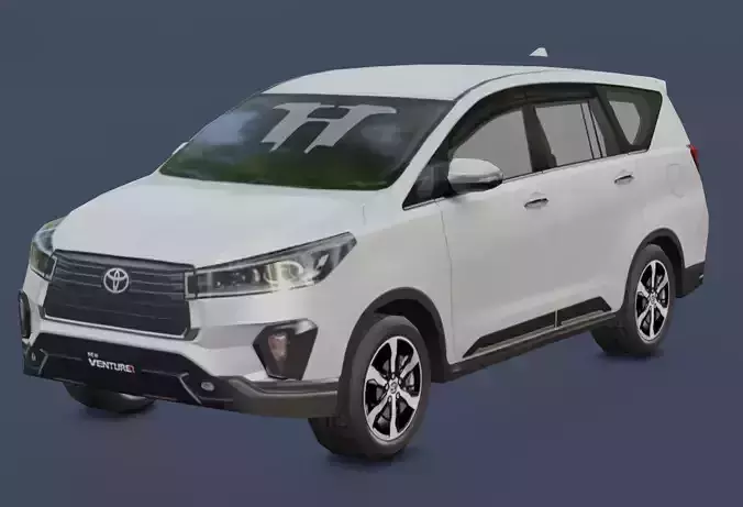 Toyota Venture Low-poly 3D model
