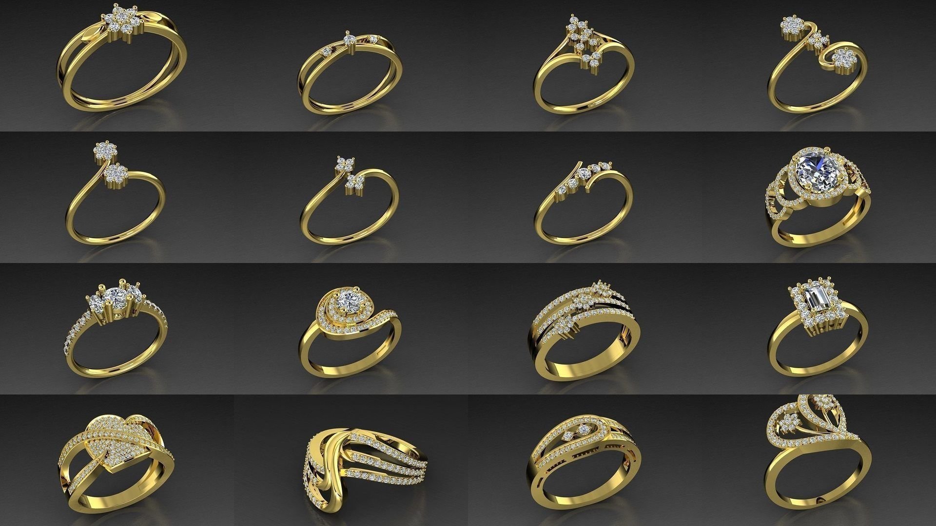 75 Diamond JEWELRY RINGS COLLECTION _5