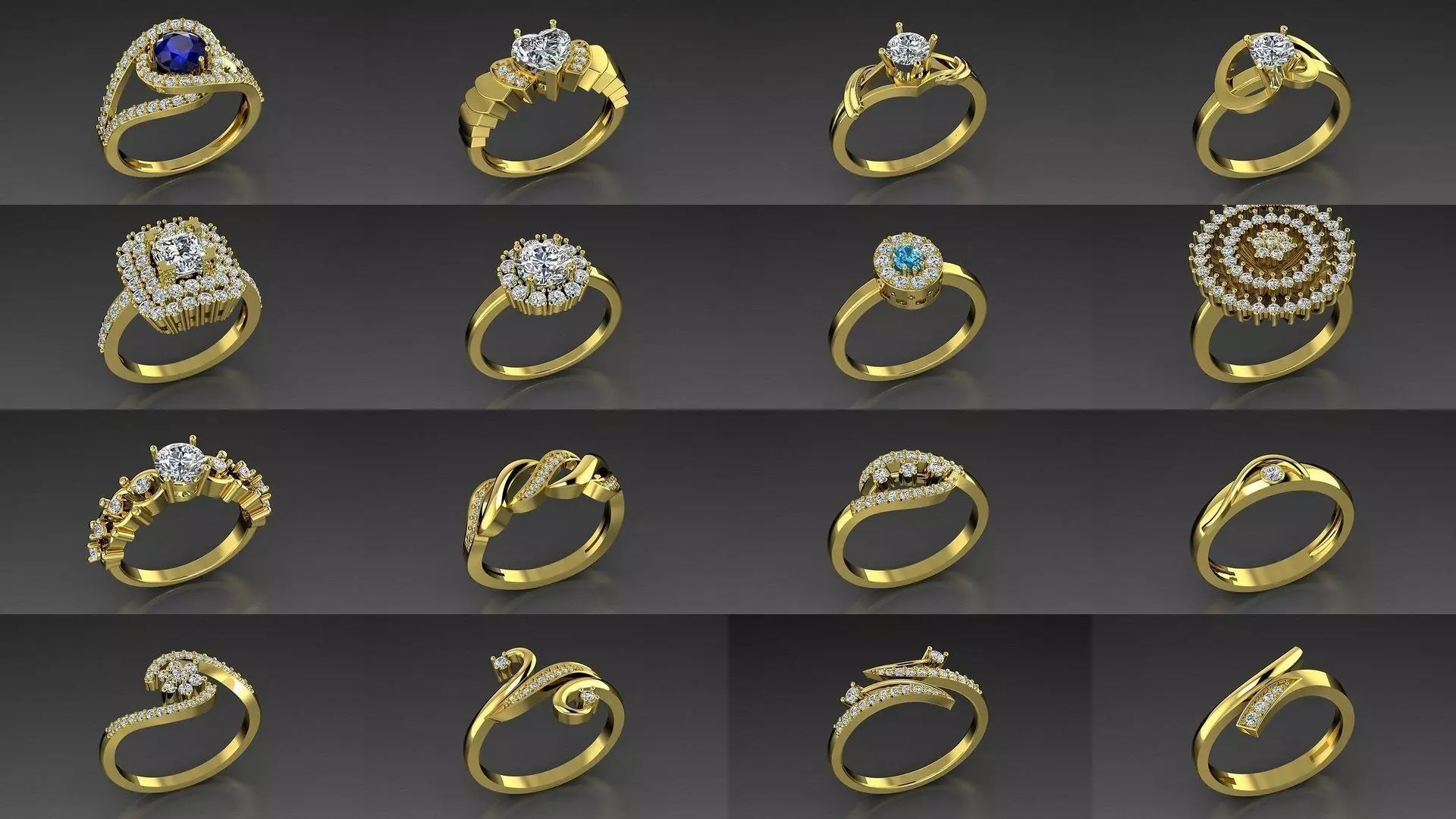 75 Diamond JEWELRY RINGS COLLECTION _0