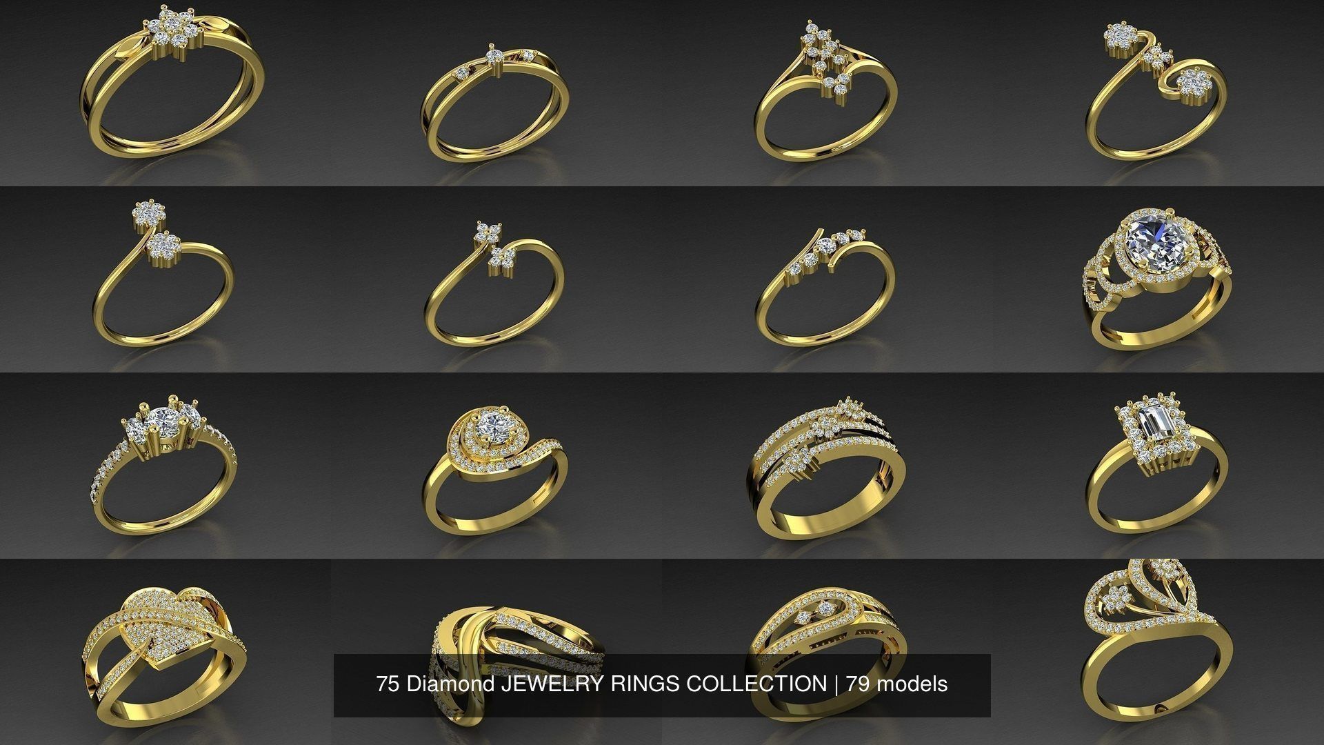 75 Diamond JEWELRY RINGS COLLECTION _6