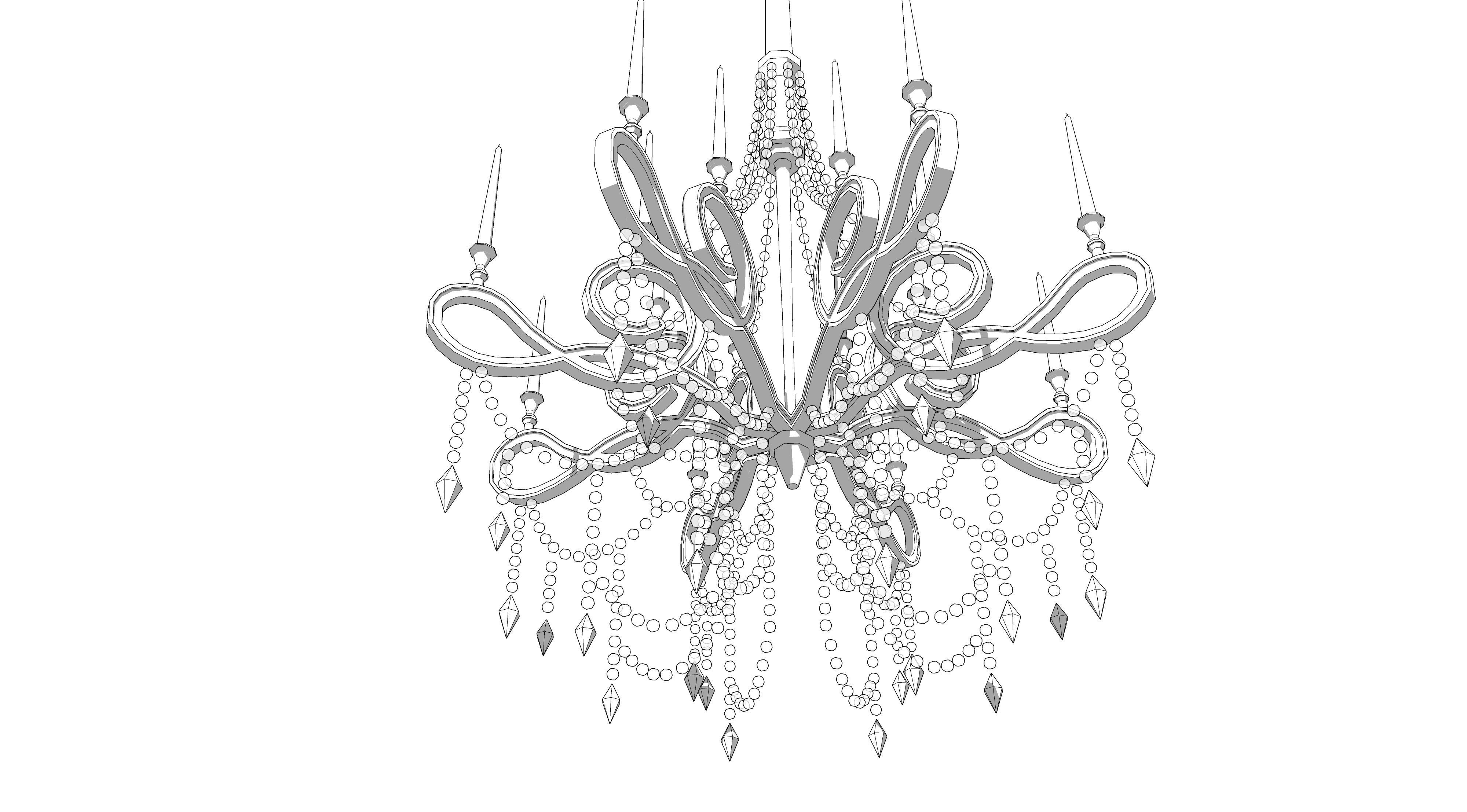 chandelier 01 3D model_11