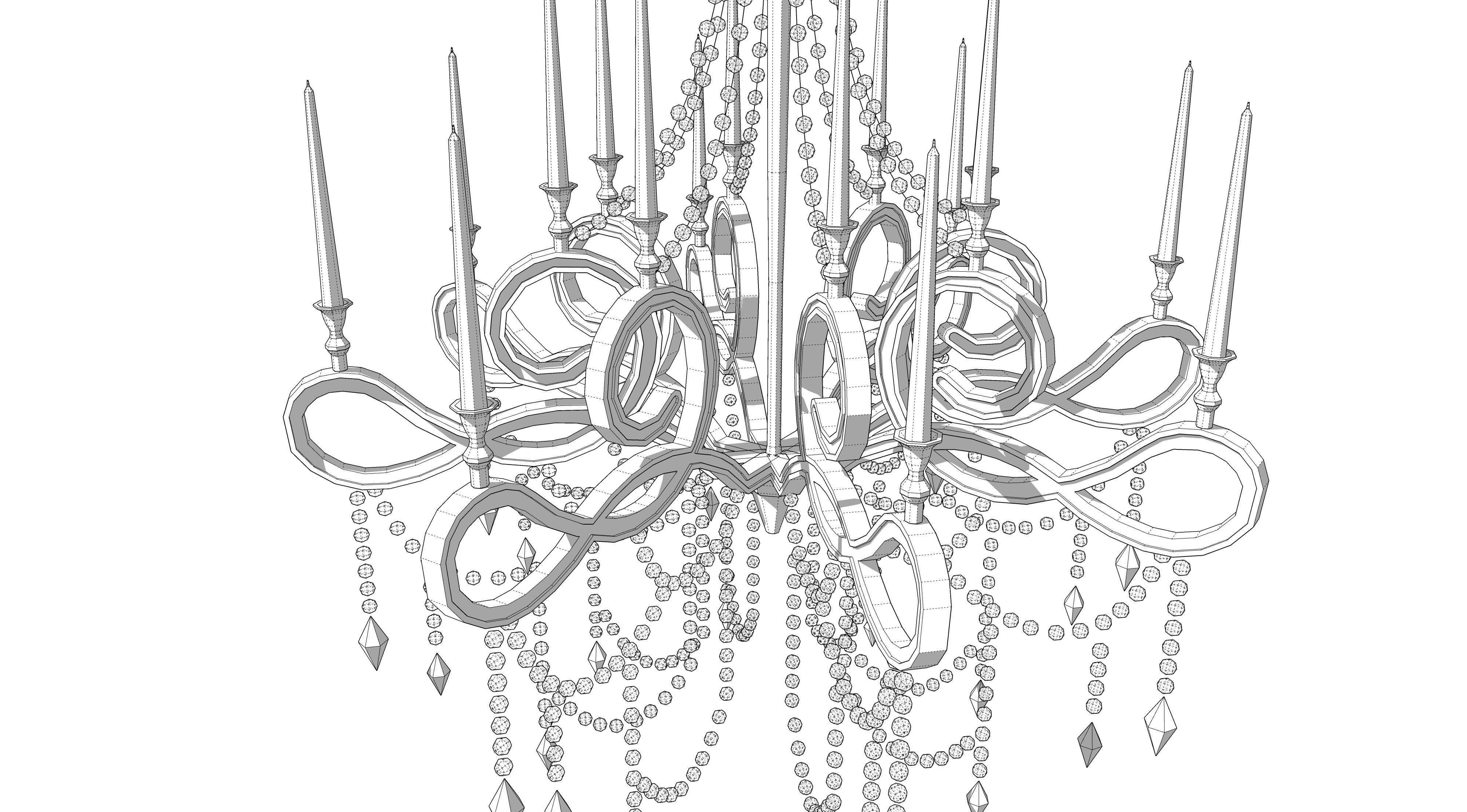chandelier 01 3D model_9