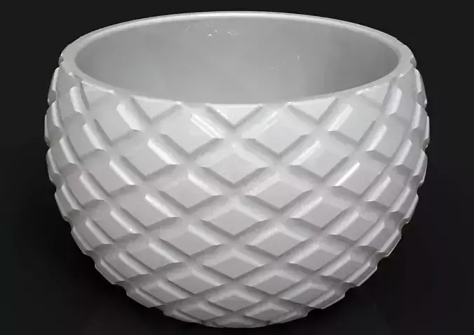 saref vase 3D print model