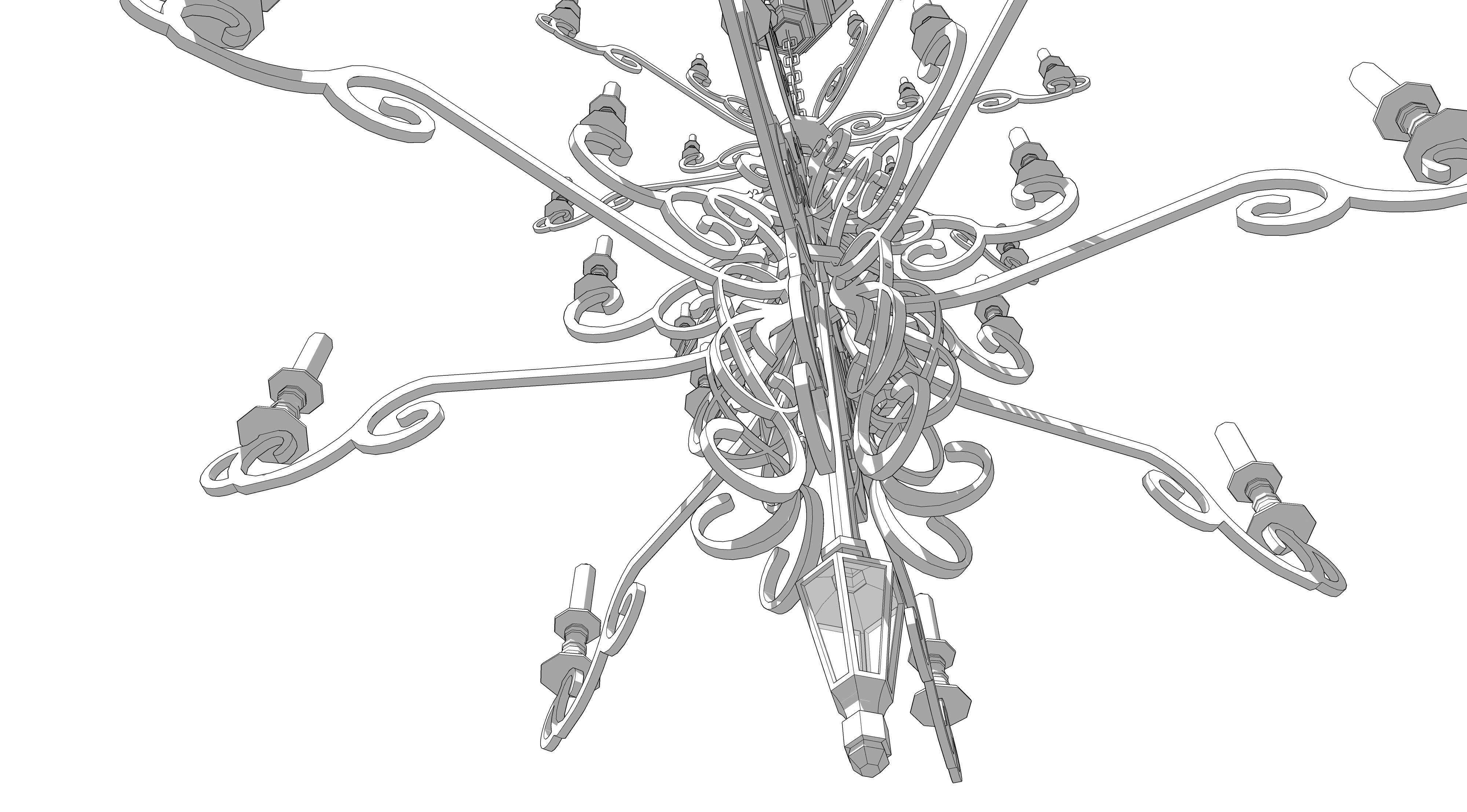 chandelier 02 3D model_11
