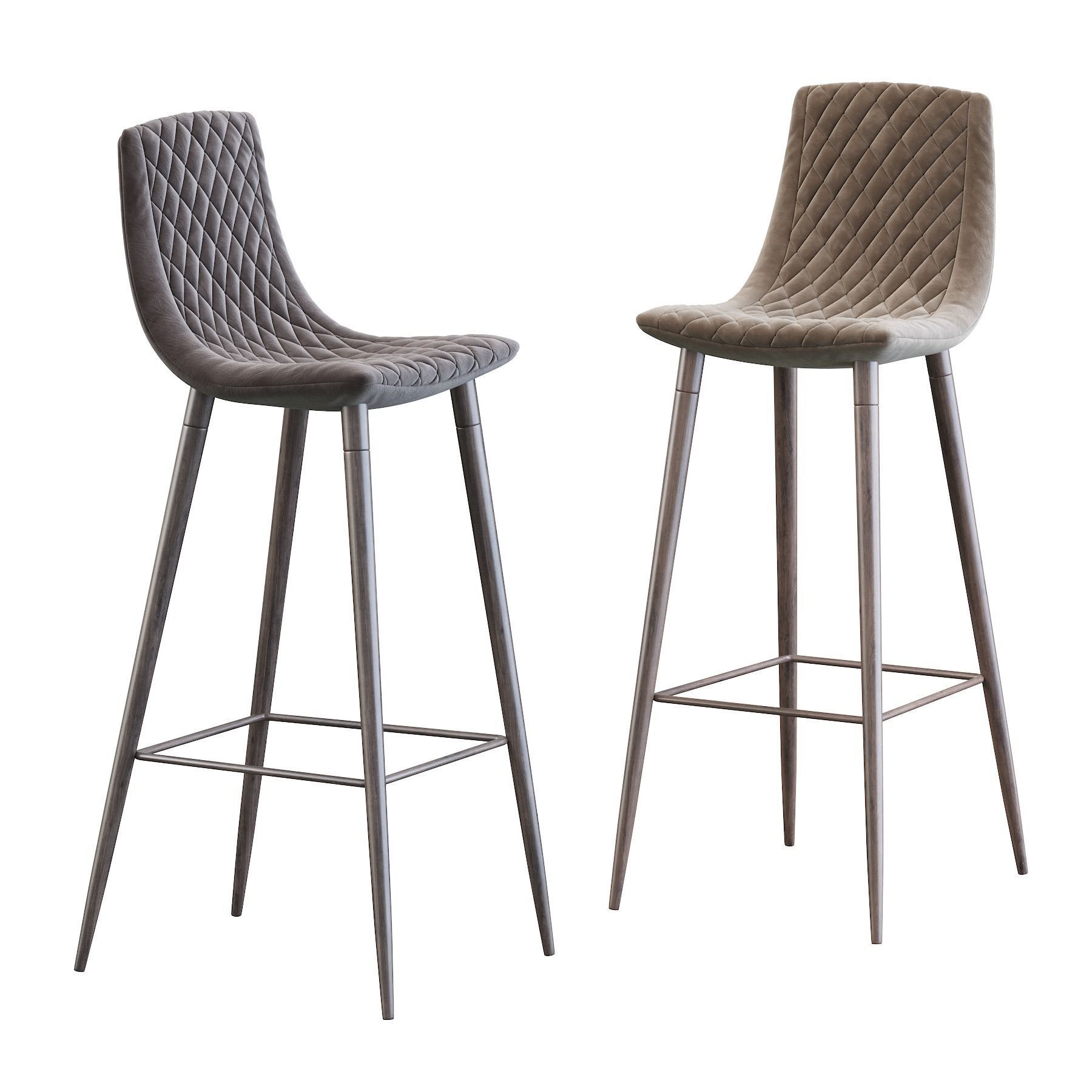Barstool Lecco 3D model_6