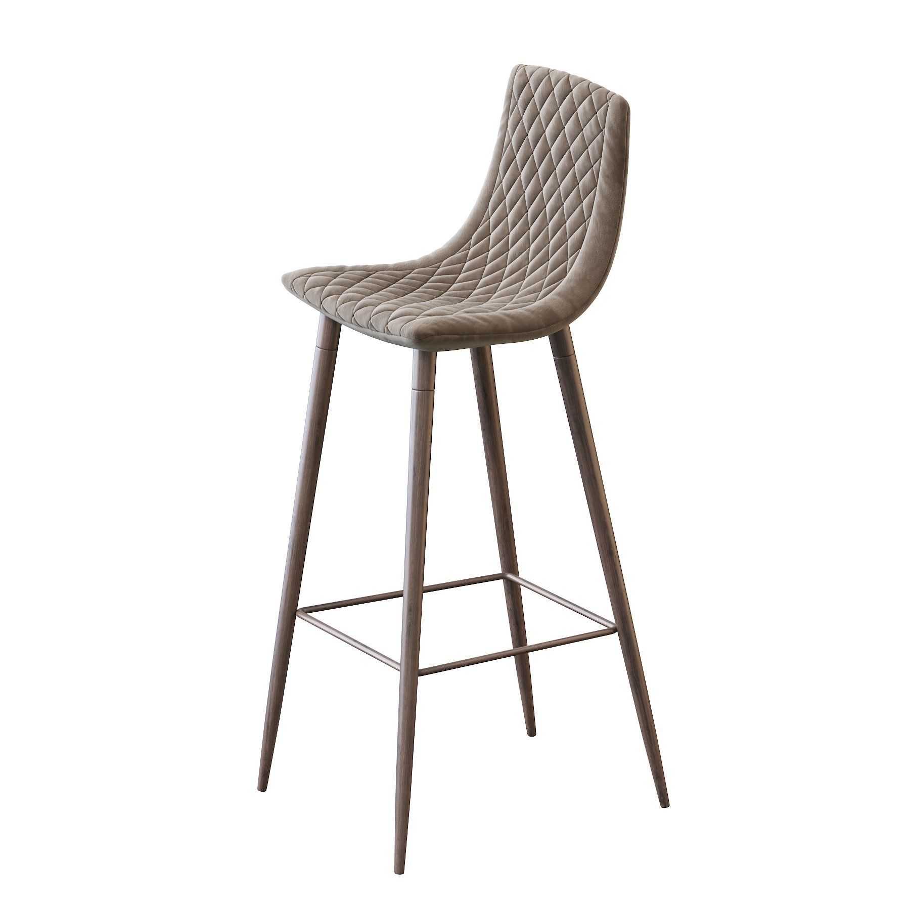 Barstool Lecco 3D model_8
