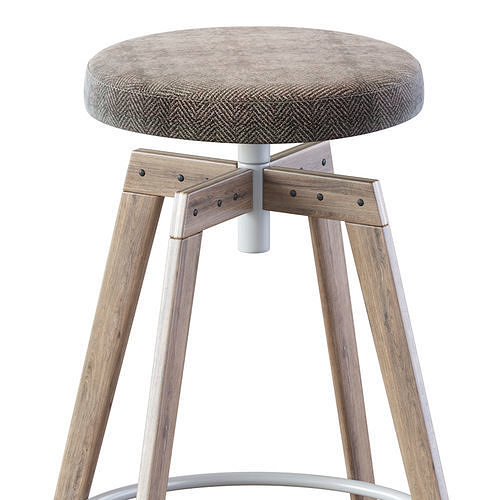 Barstool MDF Italia 3D model 5