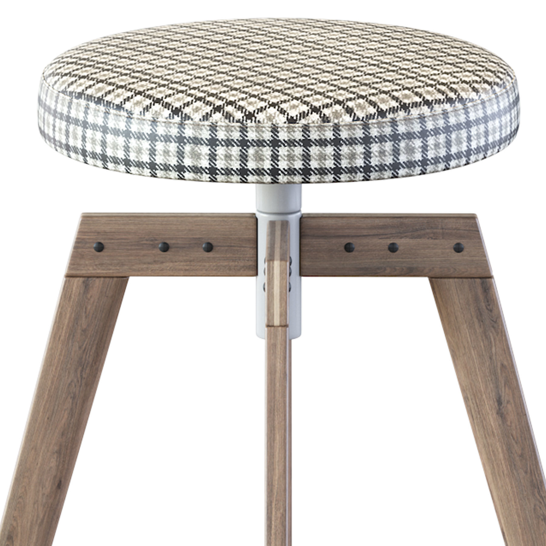 Barstool MDF Italia 3D model_7