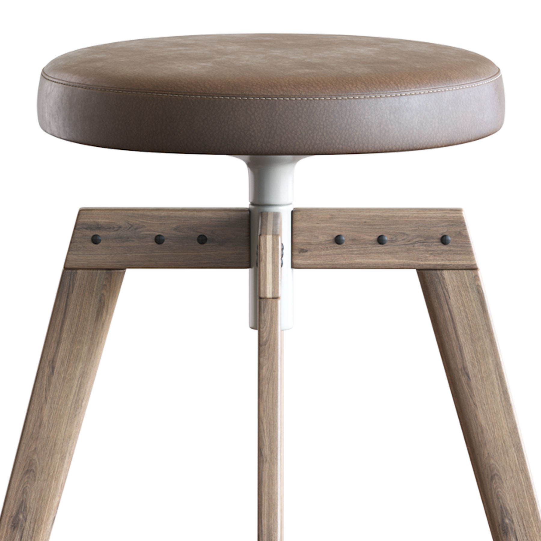 Barstool MDF Italia 3D model_1