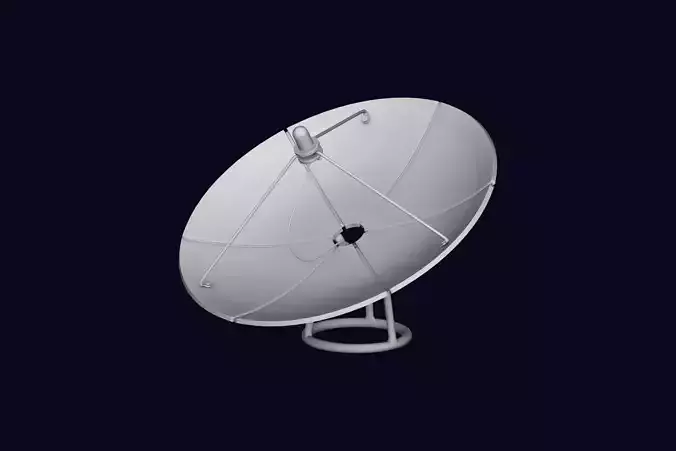 Antenna Parabolic 3D model