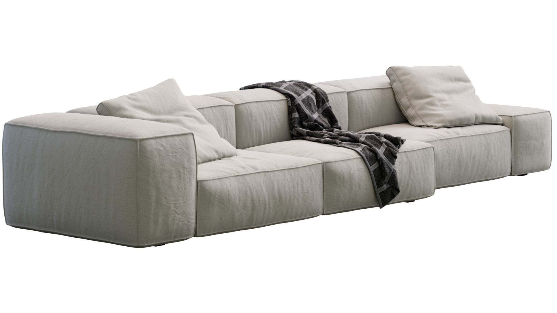 Living Divani NeoWall Sofa 3D model_3