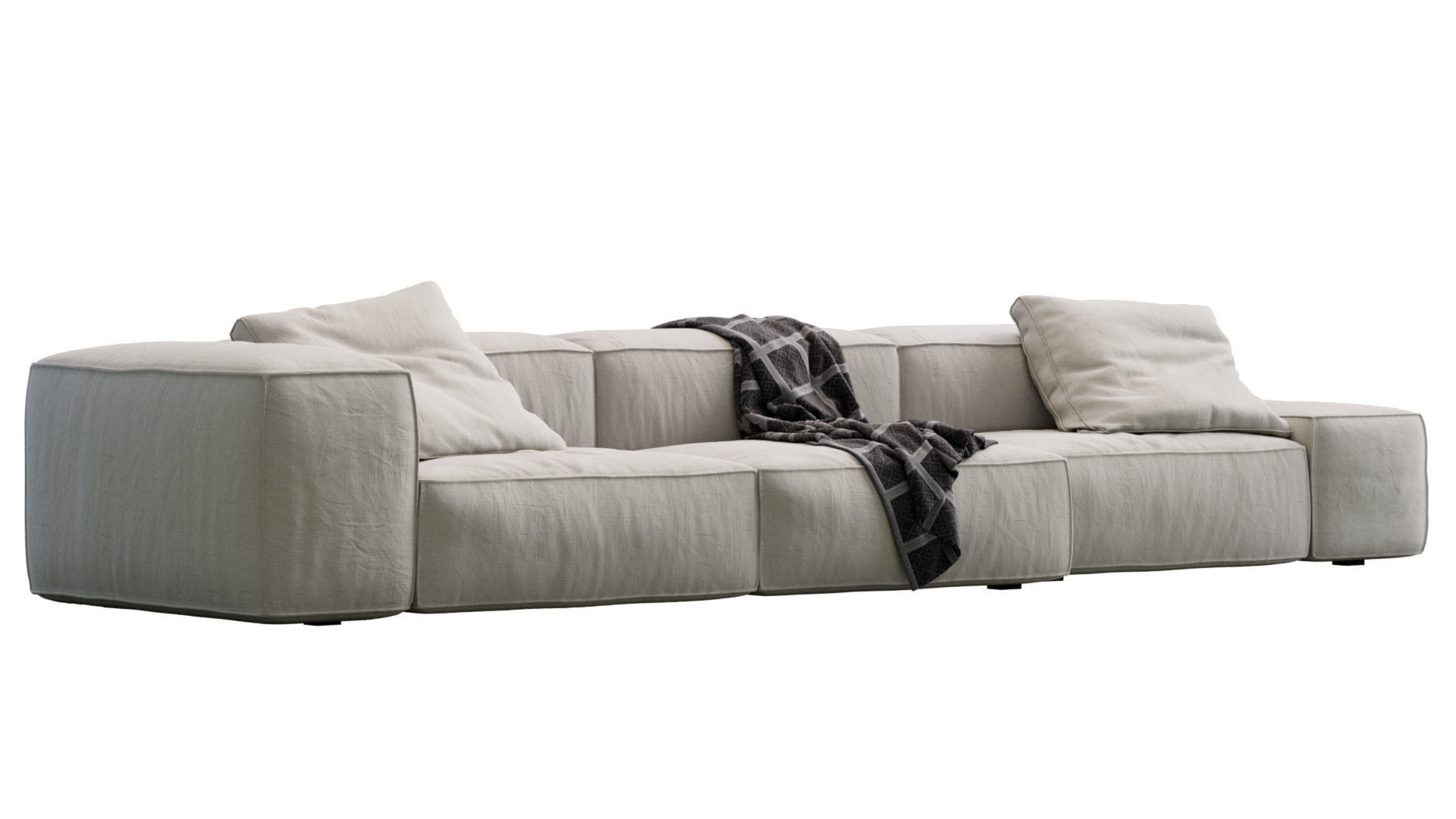 Living Divani NeoWall Sofa 3D model_13