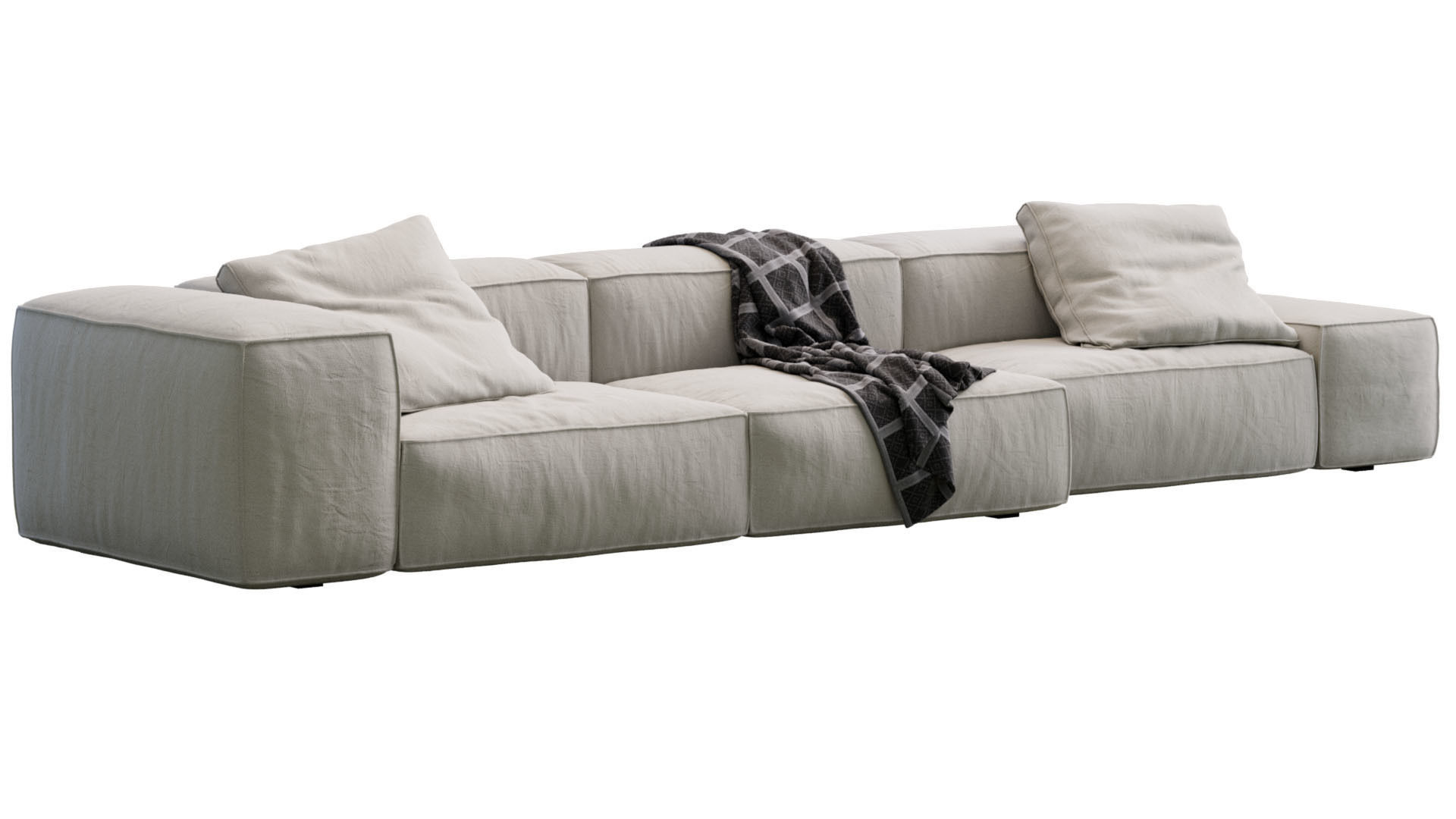 Living Divani NeoWall Sofa 3D model_2