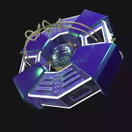 Imaginary spaceship 3D model Imaginary spaceship 3D model