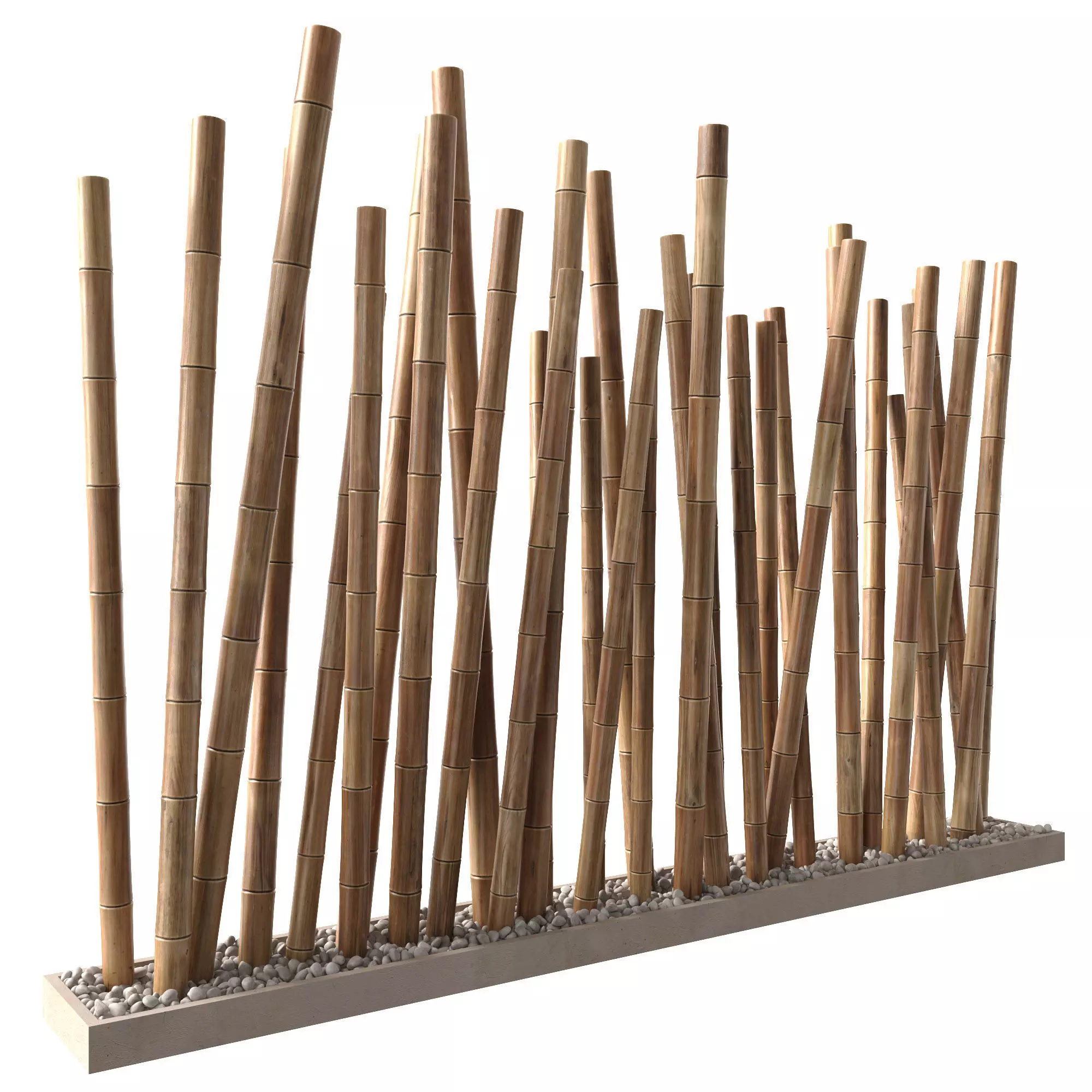 Bamboo decor n20 3D model_0