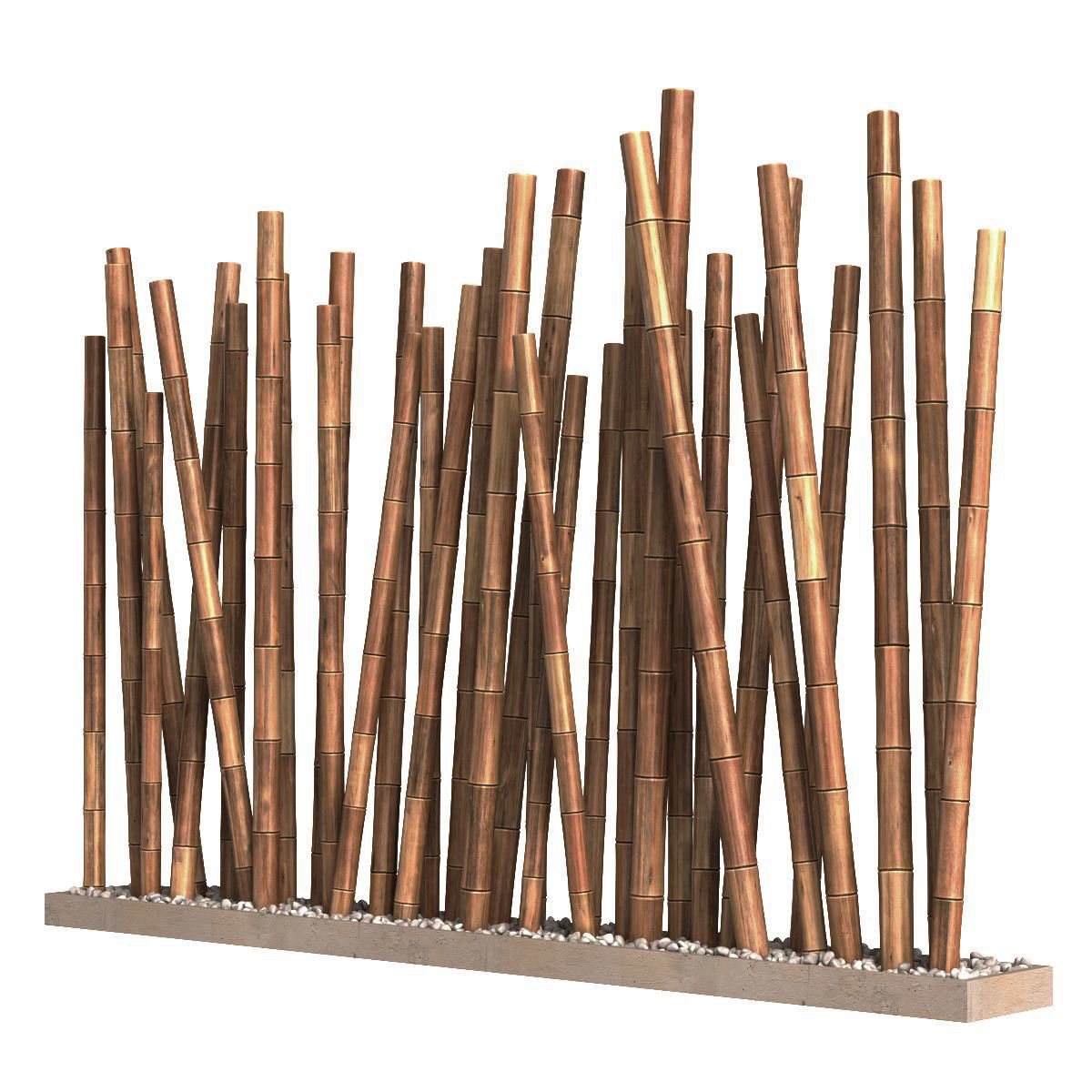 Bamboo decor n20 3D model_5