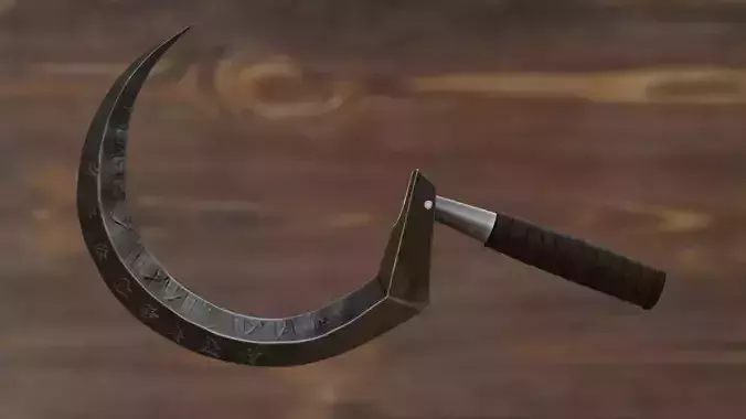 Death Wolf Cosplay 3d print sickle - puss in boots 2 3D print model