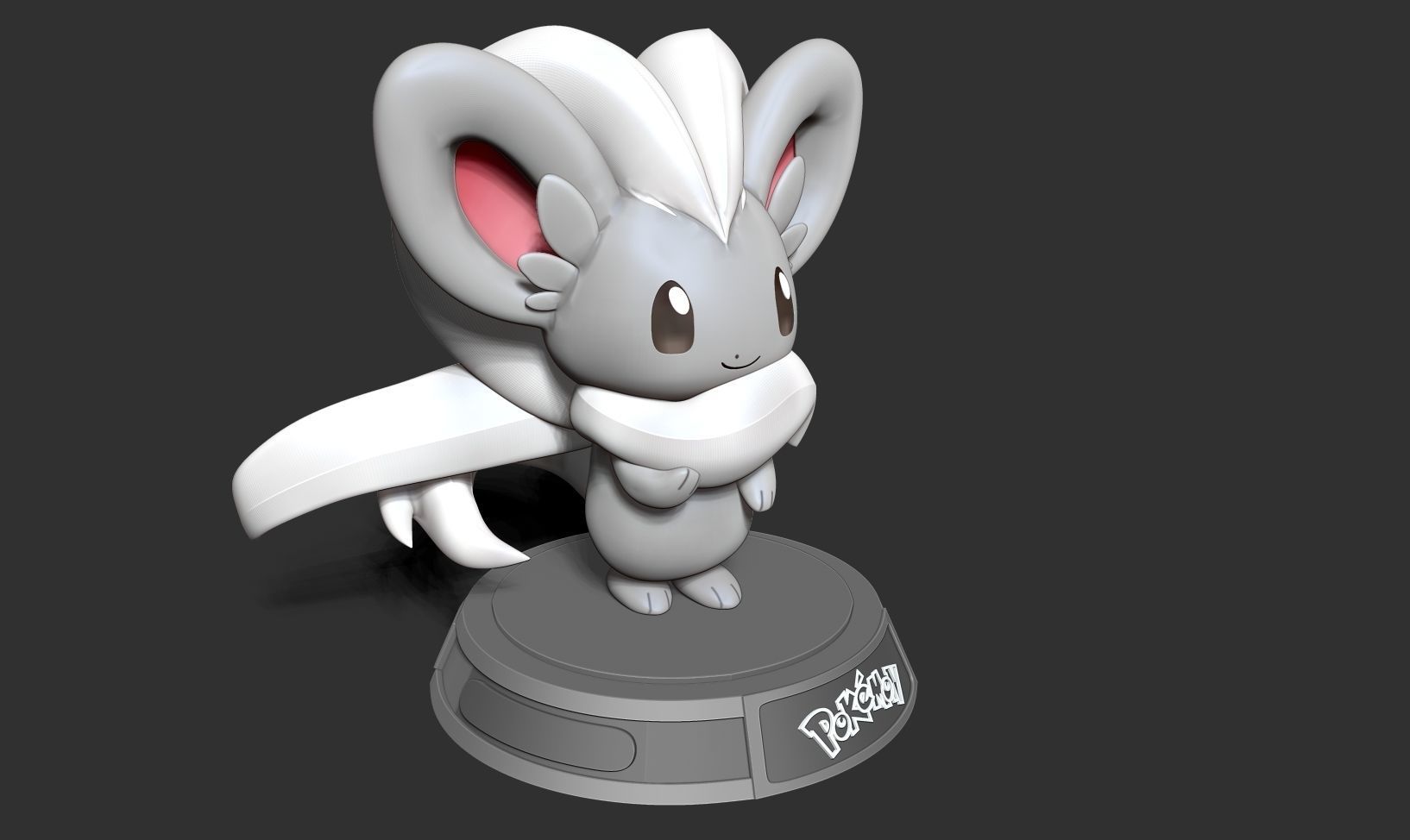 Cinccino - Pokemon Fanart 3D print model_17