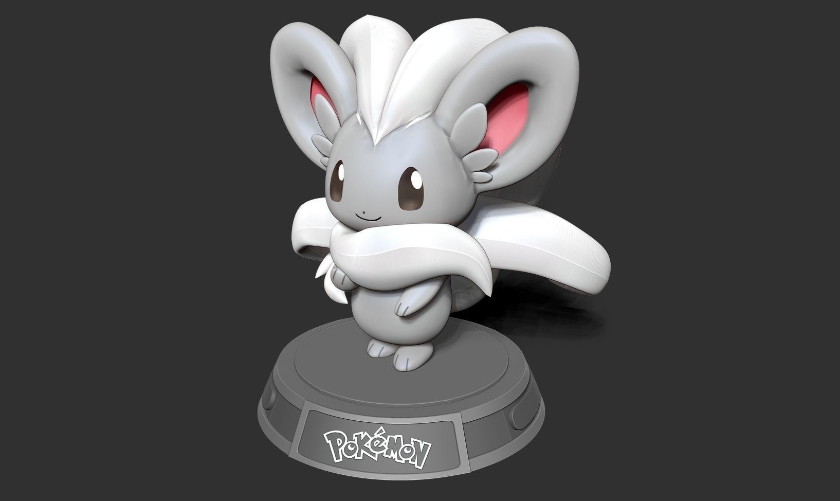 Cinccino - Pokemon Fanart 3D print model_15