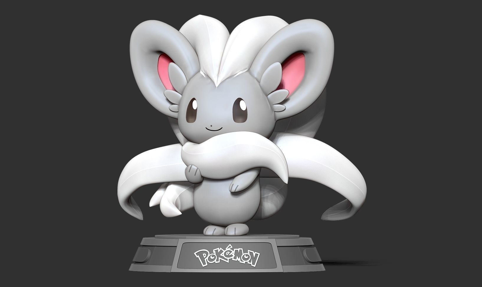 Cinccino - Pokemon Fanart 3D print model_8
