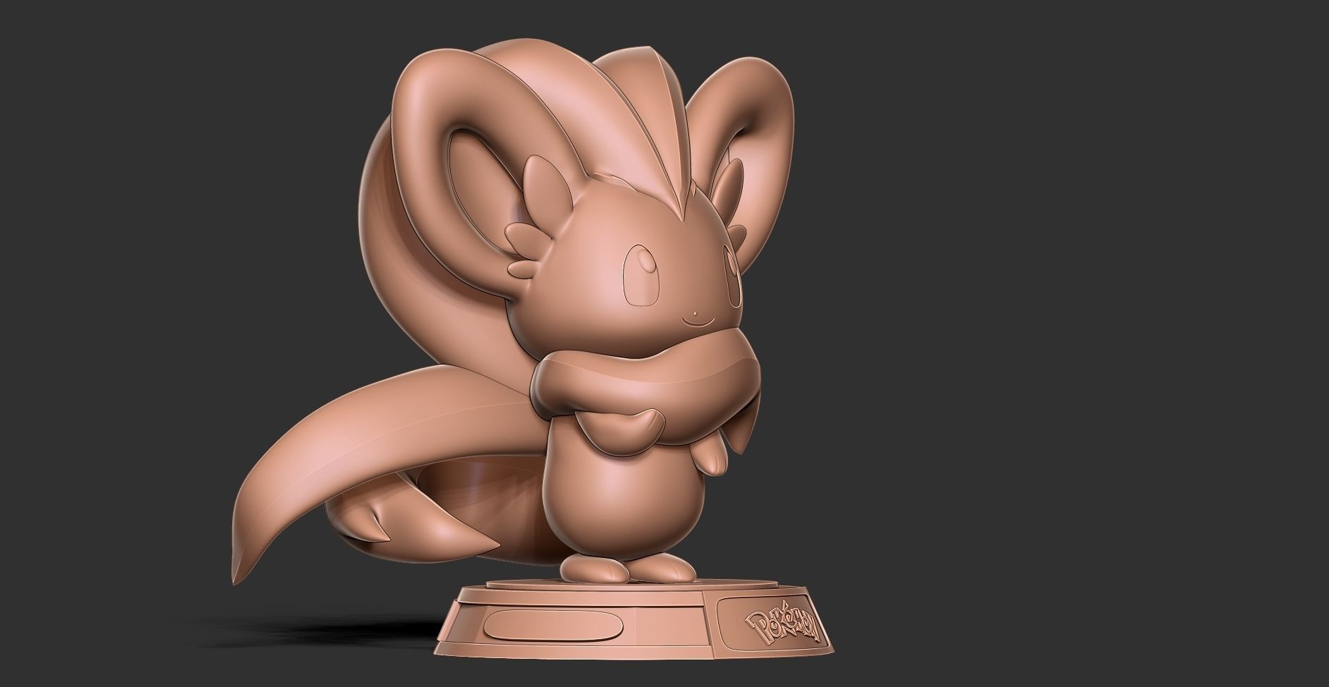 Cinccino - Pokemon Fanart 3D print model_14