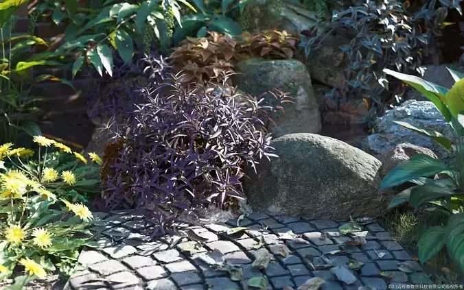 Maxtree Plant Models Vol 15 - Mesh