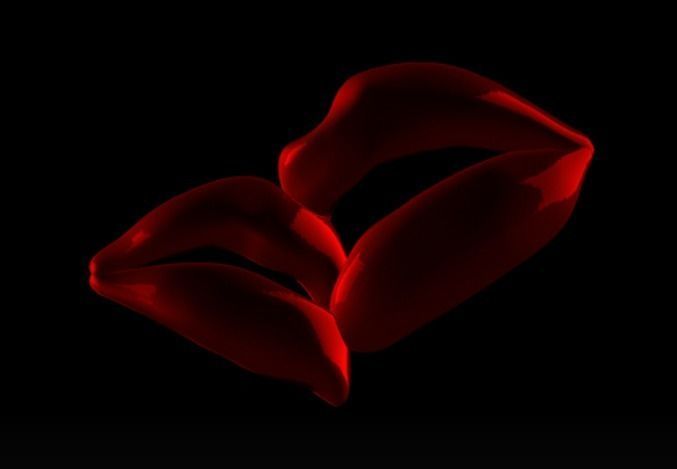 LIPS KISSING 3D PRINT MODEL 3D print model_15