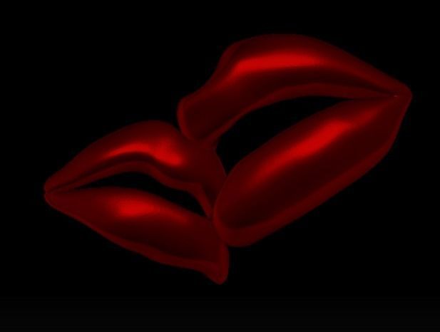 LIPS KISSING 3D PRINT MODEL 3D print model_20