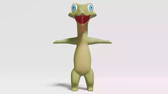 komodo dragon humanoid from indonesia