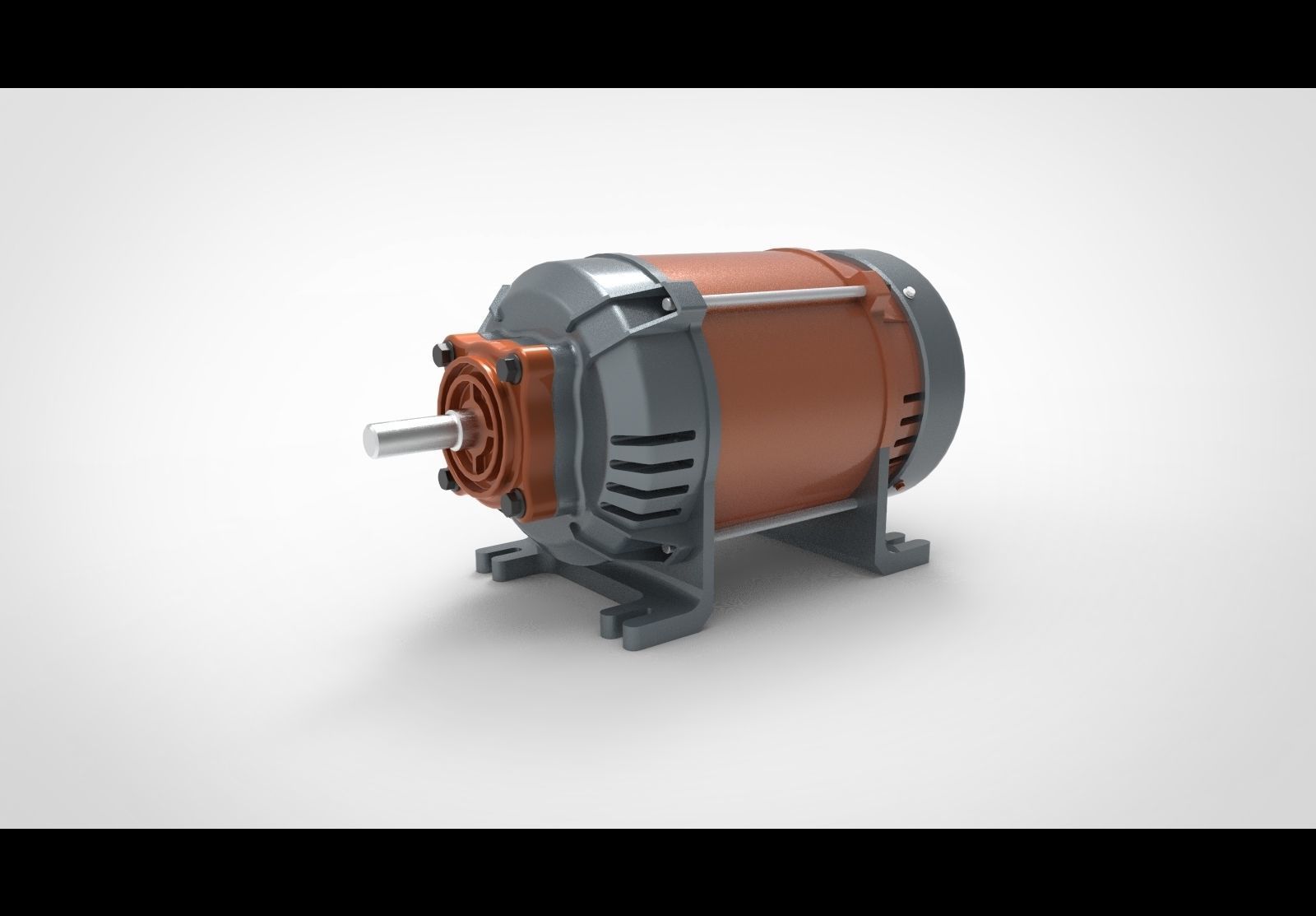 AC motor elctrical 3D model_2