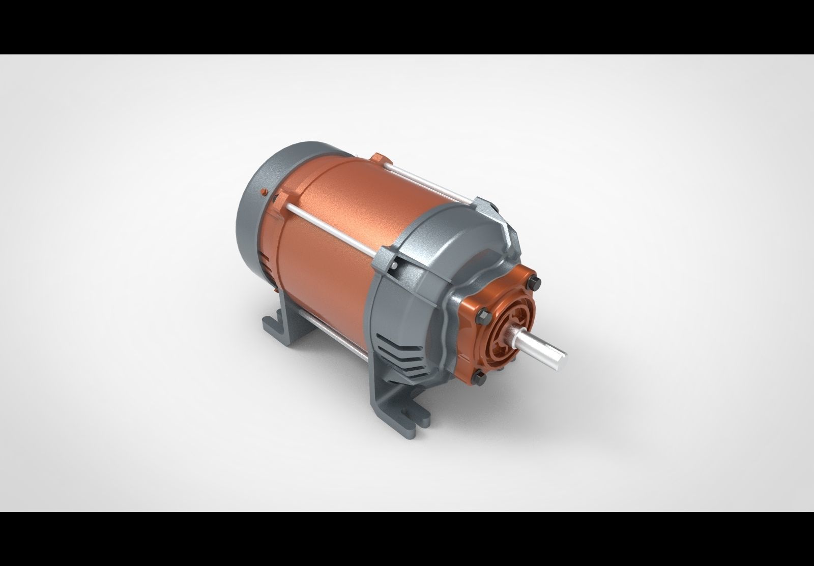 AC motor elctrical 3D model_1