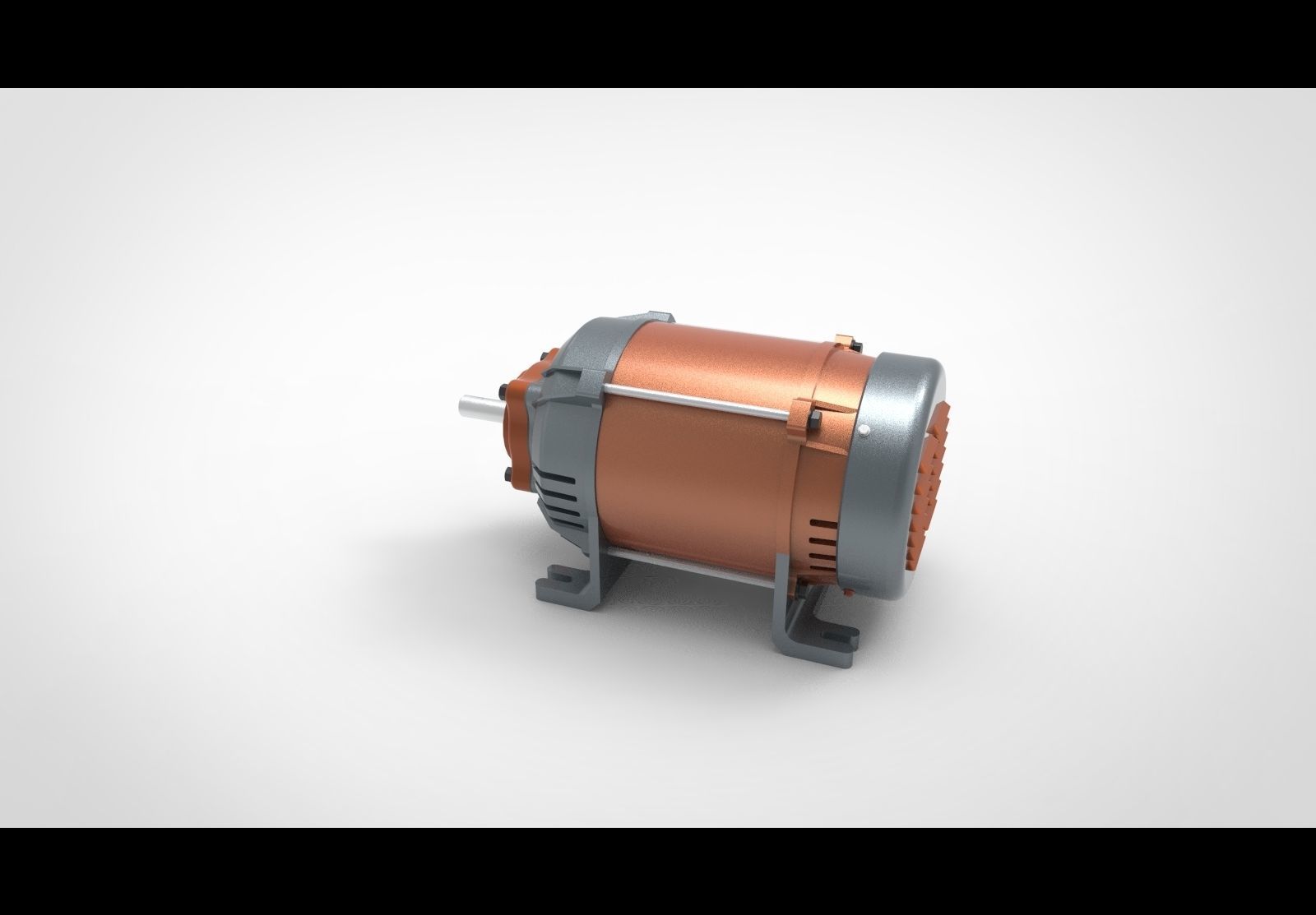 AC motor elctrical 3D model_3