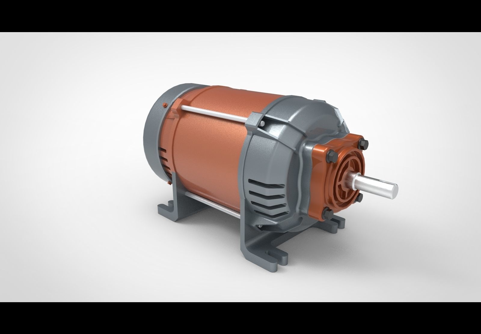 AC motor elctrical 3D model_5