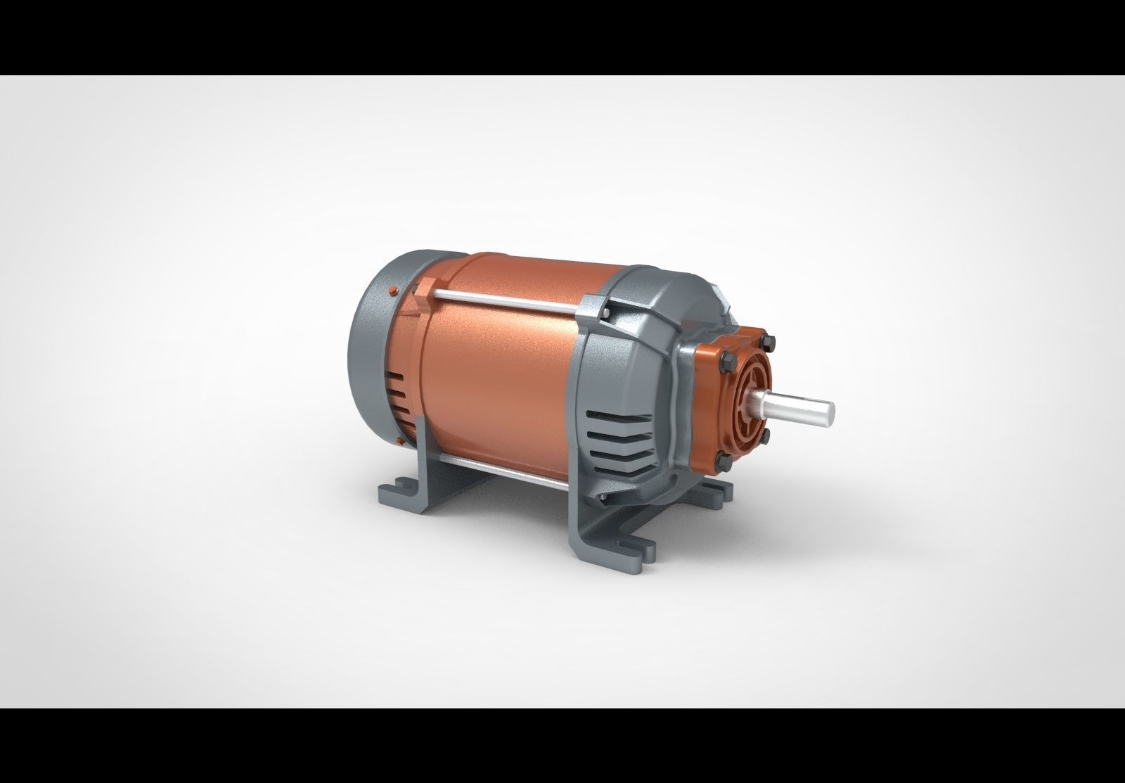 AC motor elctrical 3D model_4