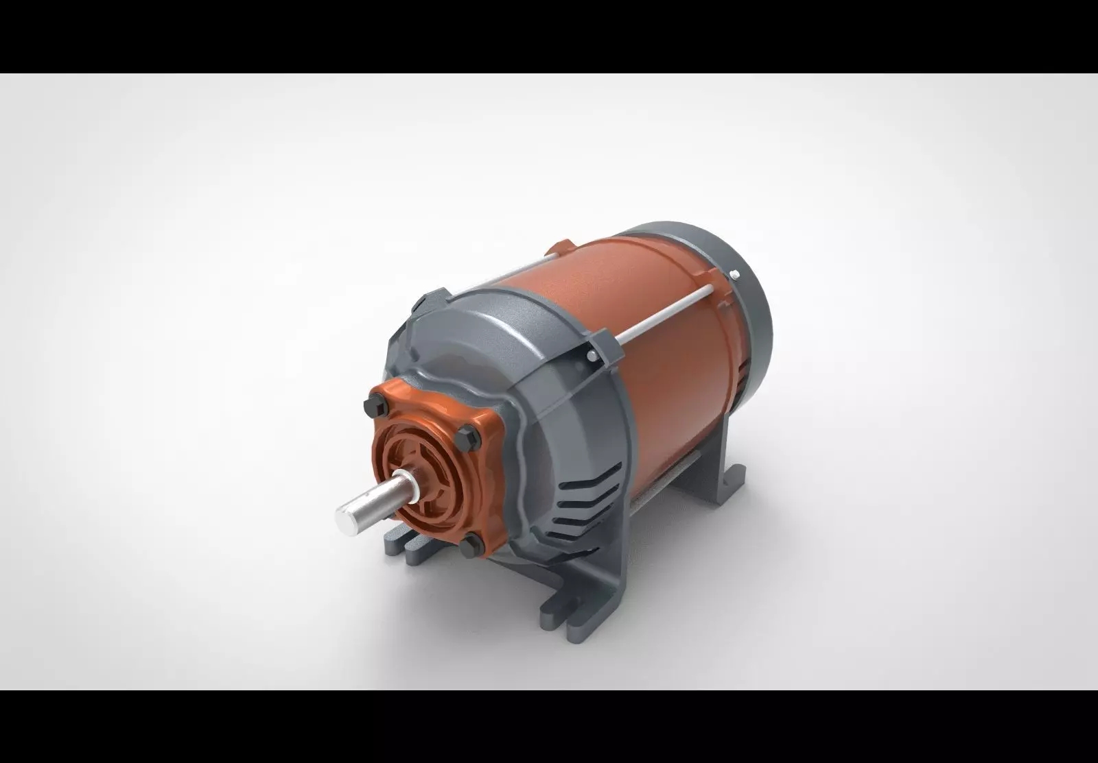 AC motor elctrical 3D model_0