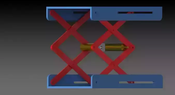 Hydraulic or Scew lift or scissor bed Mechanism