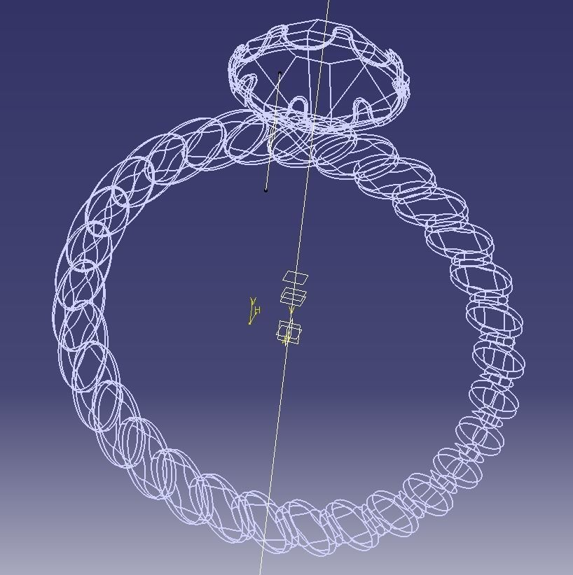 Finger Ring-01 3D print model_52