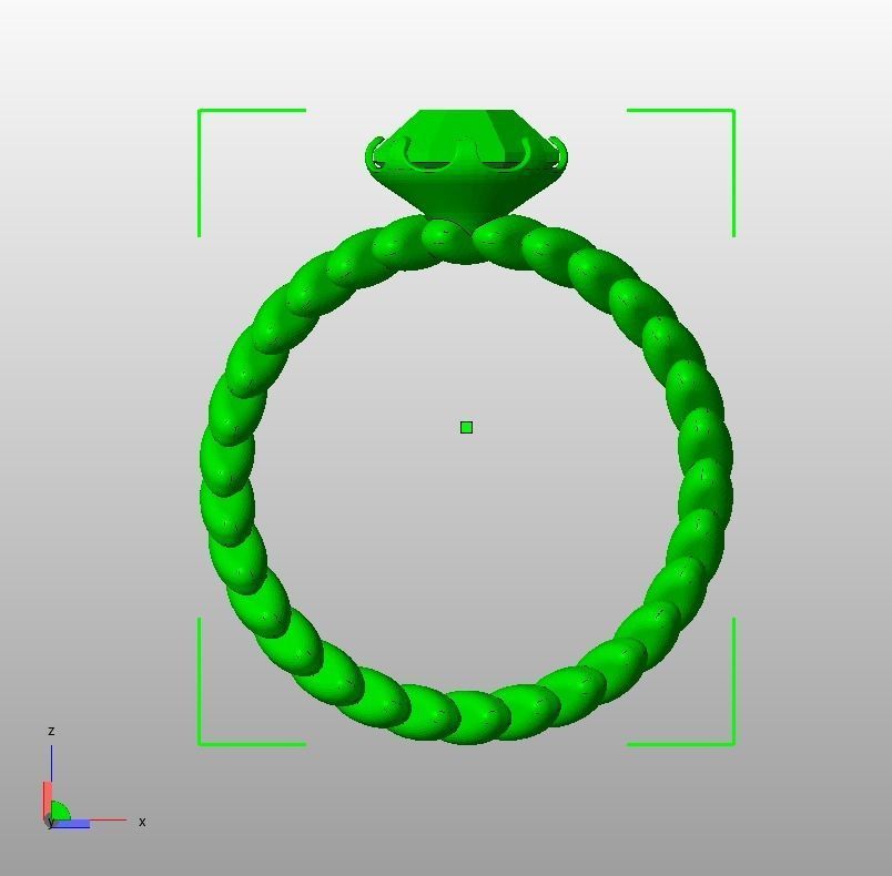 Finger Ring-01 3D print model_72