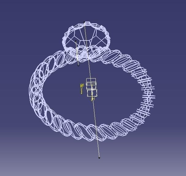 Finger Ring-01 3D print model_46