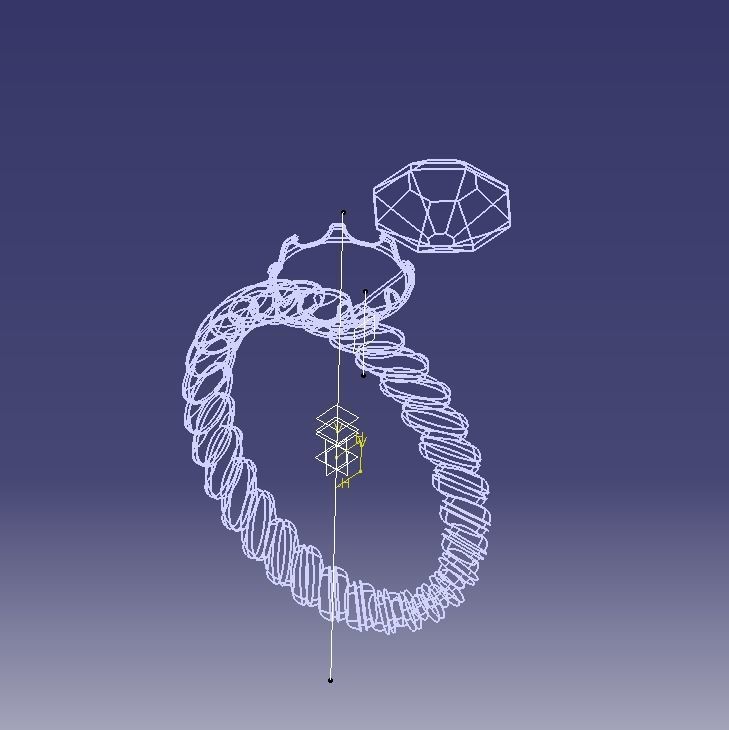 Finger Ring-01 3D print model_65