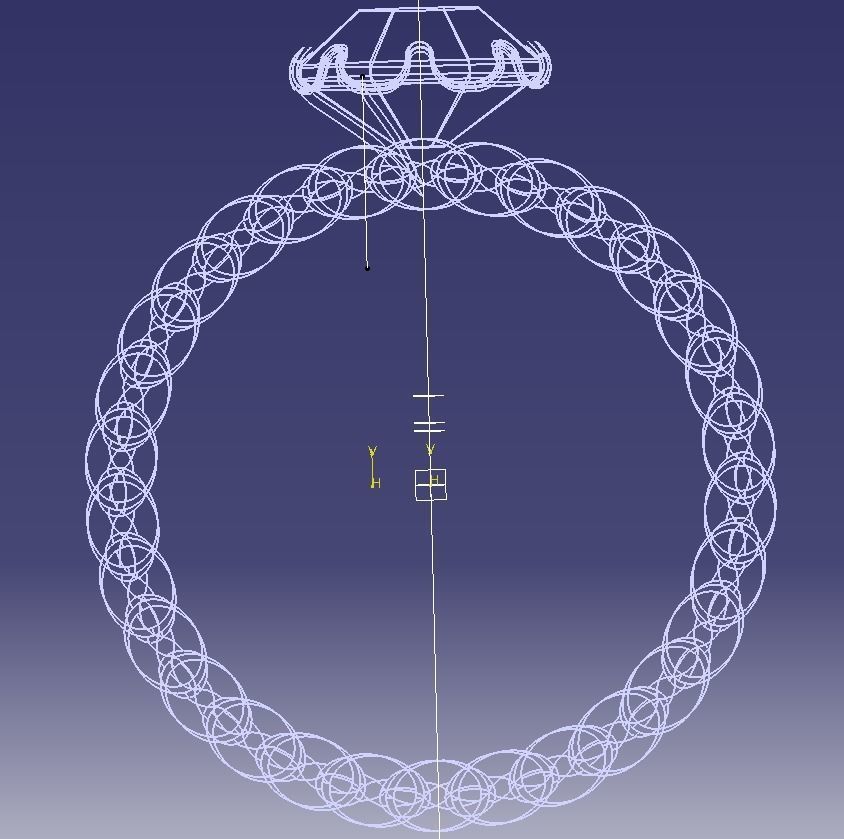 Finger Ring-01 3D print model_50