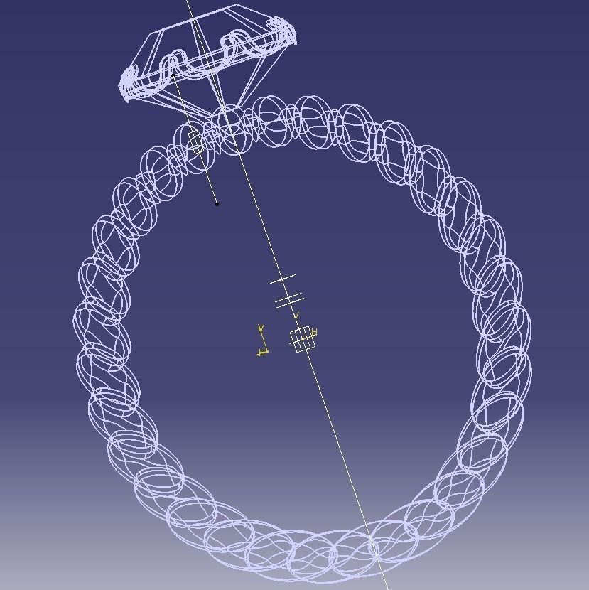Finger Ring-01 3D print model_61