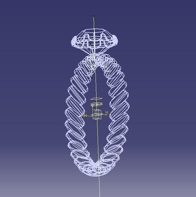 Finger Ring-01 3D print model_76