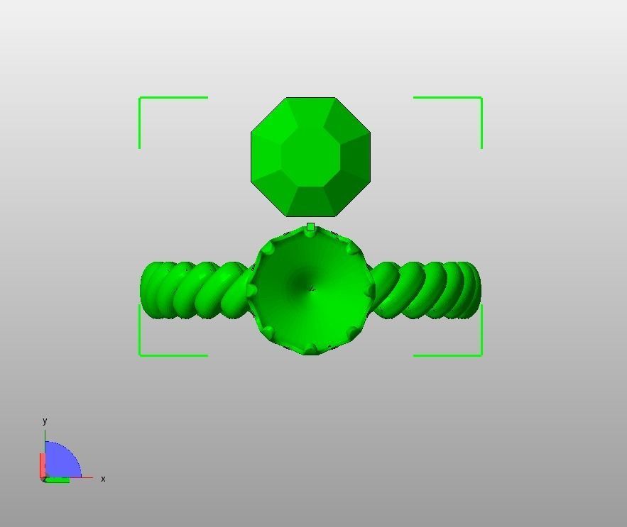Finger Ring-01 3D print model_70